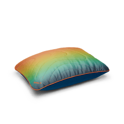 Rumpl The Camp Pillow - Baja Fade The Adjustable Camp Pillow | Rumpl Blankets & Gear Camp Pillow