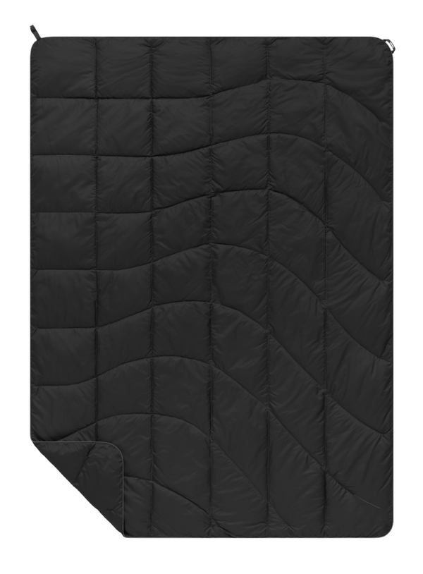 NanoLoft Flame Blanket Black Rumpl Blankets for Everywhere