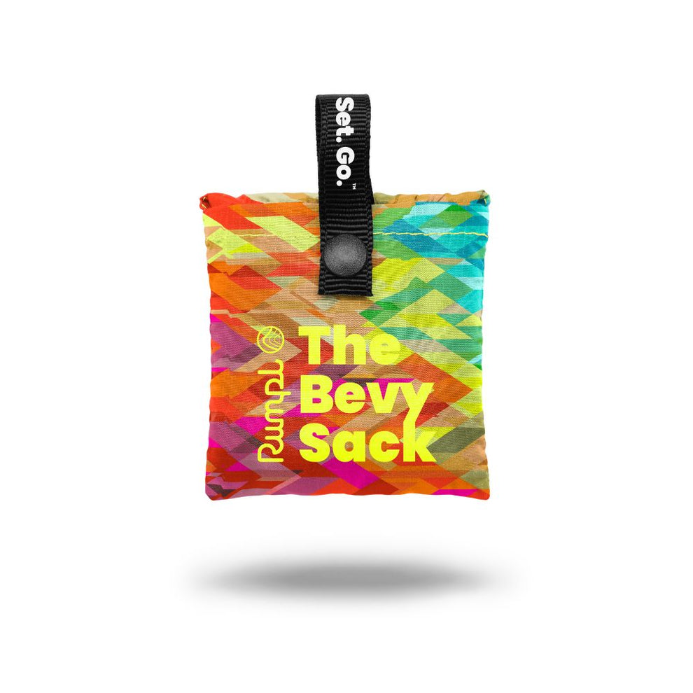 Rumpl Bevy Sack™ - Geo Fresh Bevy Sack - Geo Fresh | Rumpl Blankets for Everywhere Bevy Sack