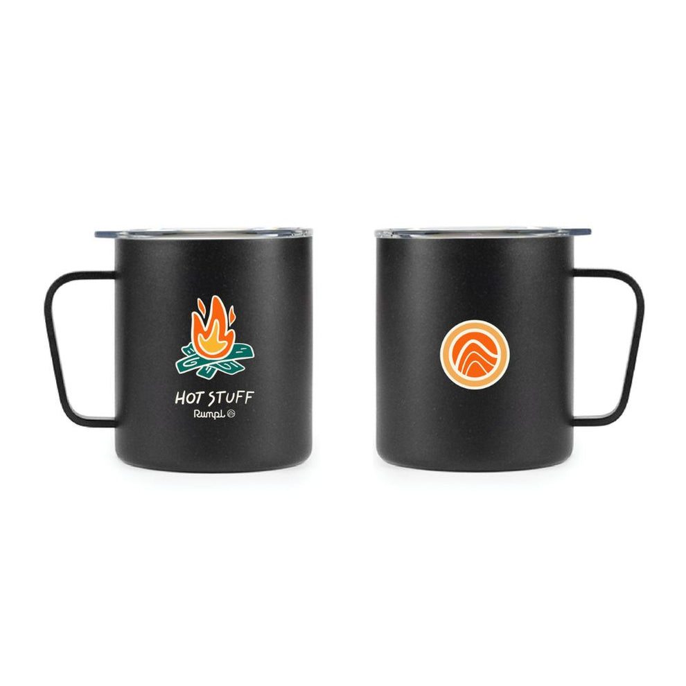 Rumpl MiiR® Hot Stuff 12oz Camp Cup Camp Cup 12Oz - Black | Rumpl Outdoor Blankets & Gear Camp Cup