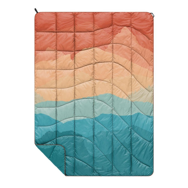 NanoLoft® Travel Blanket - Rocky Mountain Sunset Fade | Rumpl Blankets ...