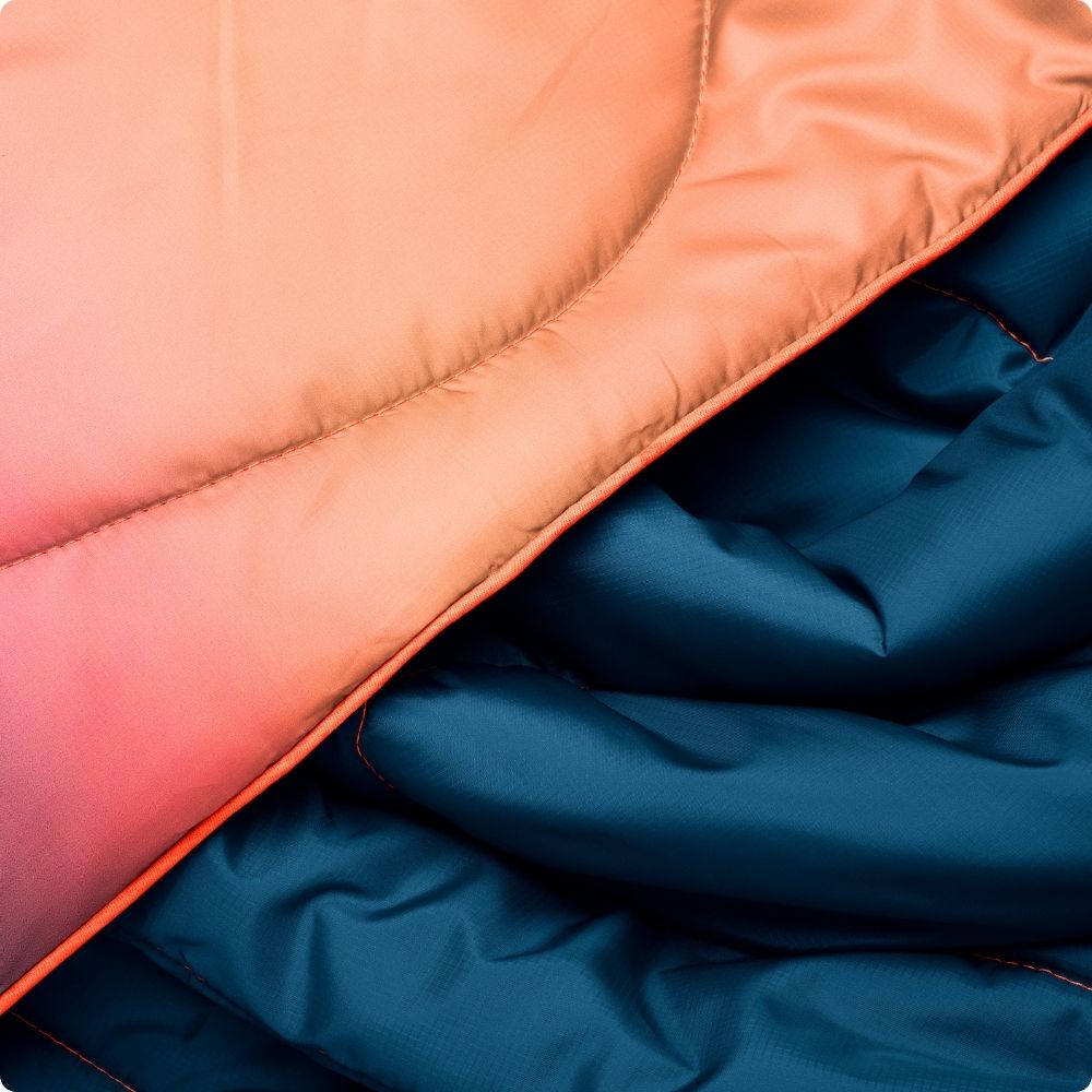 Rumpl Original Puffy Blanket - Alpenglow Original Puffy Blanket - Alpenglow | Rumpl Blankets for Everywhere Printed Original