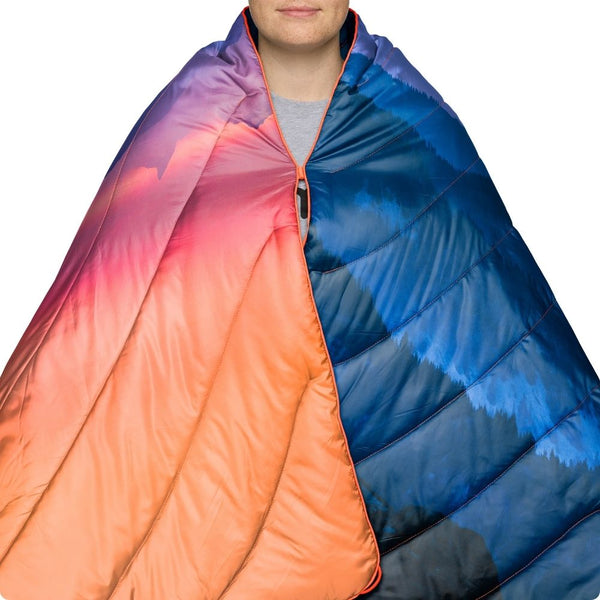 Rumpl Original Puffy Blanket - Alpenglow Original Puffy Blanket - Alpenglow | Rumpl Blankets for Everywhere Printed Original