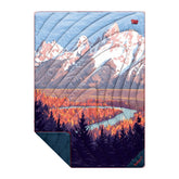 Rumpl Original Puffy Blanket - Grand Teton National Park Grand Teton National Park Blanket | Rumpl Original Puffy Blanket Printed Original