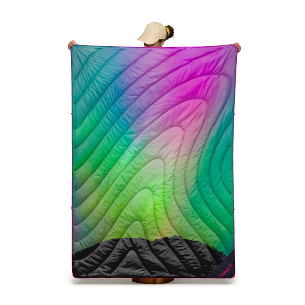 Rumpl Original Puffy Blanket  - Northern Lights Original Puffy Blanket  - Northern Lights  | Rumpl Blankets For Everywhere Printed Original