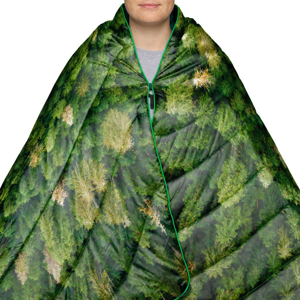 Rumpl Original Puffy Blanket  - Old Growth Original Puffy Blanket  - Old Growth  | Rumpl Blankets For Everywhere Printed Original