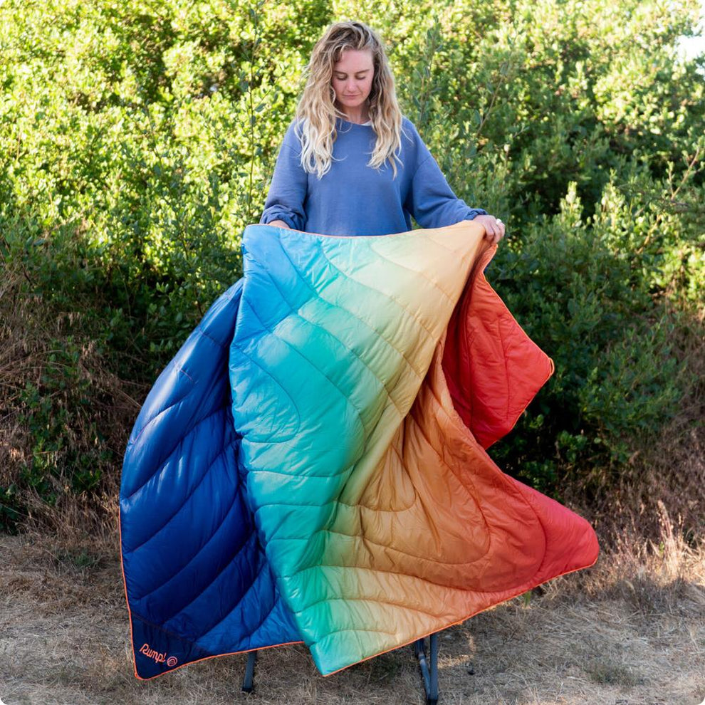 Rumpl Original Puffy Blanket - Baja Fade Original Puffy Blanket - Baja Fade| Rumpl Blankets For Everywhere Printed Original