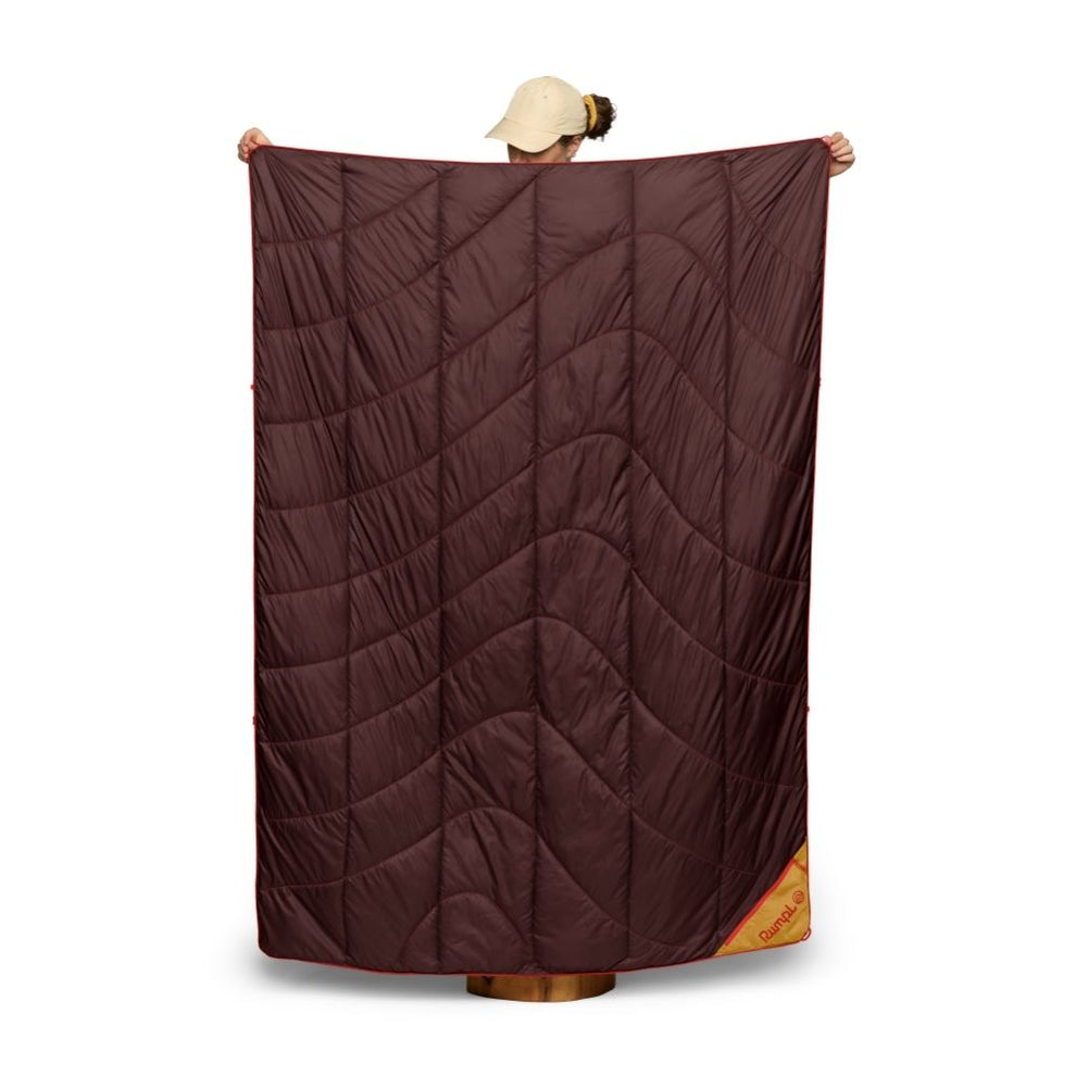 Rumpl Backcountry Puffy Blanket - Redwood Backcountry Puffy Blanket - Redwood | Rumpl Blankets For Everywhere Solid Backcountry Puffy