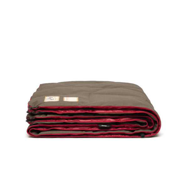 Rumpl Snow Peak x Rumpl -  NanoLoft® Takibi Blanket NanoLoft® Takibi Blanket - Snow Peak - Takibi Pro Brown | Rumpl Blankets for Everywhere Solid Nanoloft Takibi