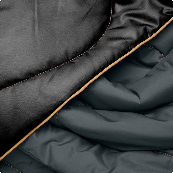 Rumpl Original Puffy Blanket - Black Original Puffy Blanket - Black| Rumpl Blankets For Everywhere Solid Original