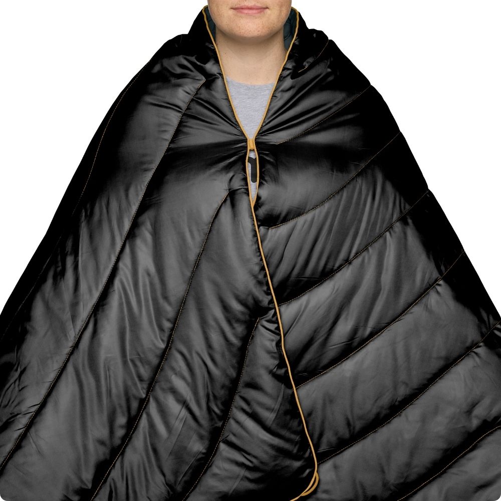 Rumpl Original Puffy Blanket - Black Original Puffy Blanket - Black| Rumpl Blankets For Everywhere Solid Original